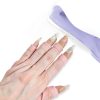 Pink UV Nail Lamp Gloves KUTUBORYU Fingerless Gel Protection Liners-5