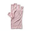 Pink UV Nail Lamp Gloves KUTUBORYU Fingerless Gel Protection Liners-1