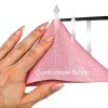 Pink UV Nail Lamp Gloves KUTUBORYU Fingerless Gel Protection Liners-2