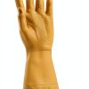 EcoGuard Reusable Safety Glove Liners Cuff Home Cleaning Gloves Yellow-1