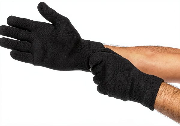 Merino Wool Glove Liner - Warm Base Layer - Ski Liner Glove - 3 Season Wear - Multiple Colors and Sizes-2
