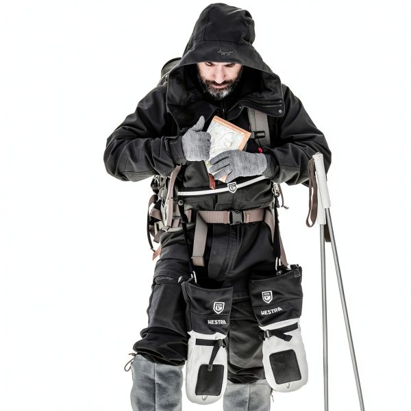 Hestra Merino Touch Point Liner - Touch Screen Compatible Liner for Additional Layering or as a Thin Glove-5
