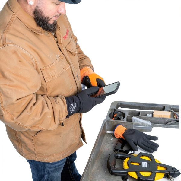 Klein Tools 60795 Rechargeable Heated Glove Liners 2XL Knit Gloves-8