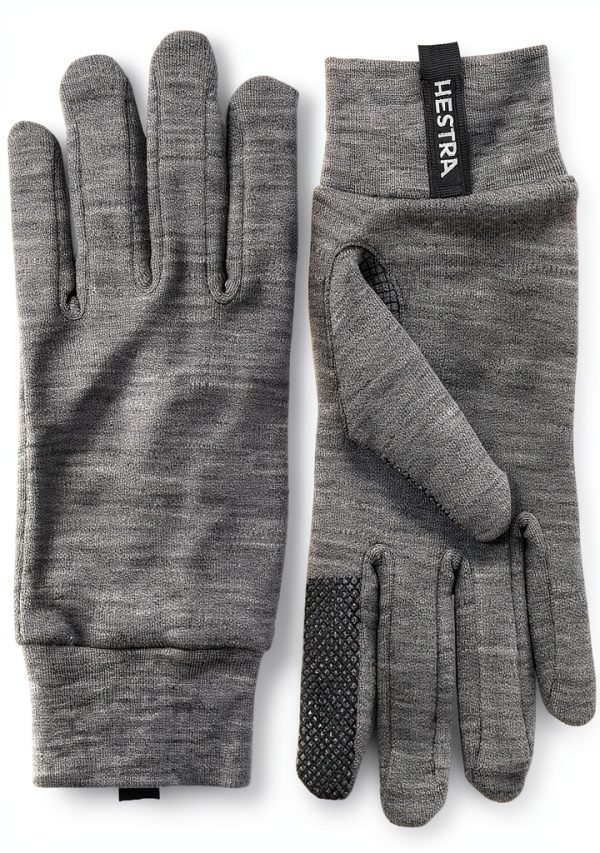 Hestra Merino Touch Point Liner - Touch Screen Compatible Liner for Additional Layering or as a Thin Glove-0