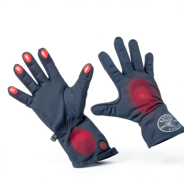 Klein Tools 60795 Rechargeable Heated Glove Liners 2XL Knit Gloves-1