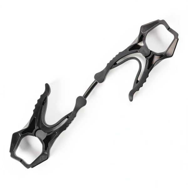 Amazon Basics Glove Clips - Black 24-Pack with Snag-Free Breakaway-3