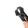 Amazon Basics Glove Clips - Black 24-Pack with Snag-Free Breakaway-1