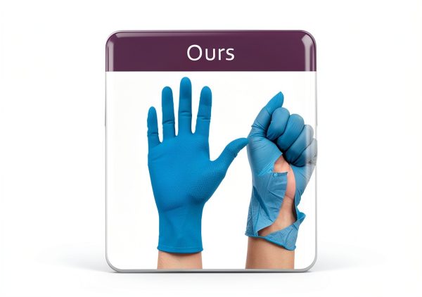 Ergonomic Disposable Nitrile Glove Lining, High Elasticity-4