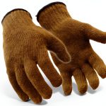 RefrigiWear Military Style Ragg Wool Glove Liners Green 12 Pairs-0