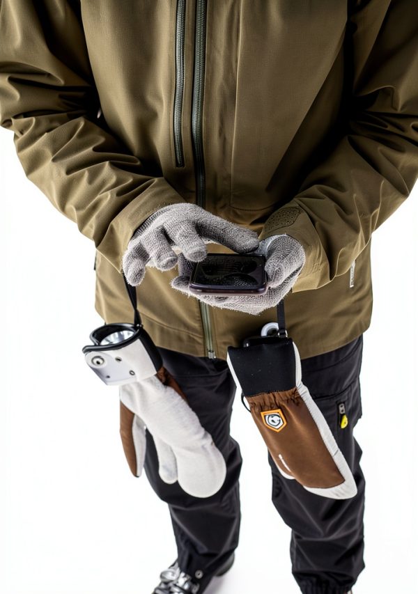 Hestra Touch Point Warmth Liner Grey Machine Washable Glove Liner-4