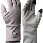 CUEHEAT Heated Glove Liners, Flexible Ultrathin, Touchscreen, 7.4V Rechargeable Battery Electric Heating Thin Gloves-0