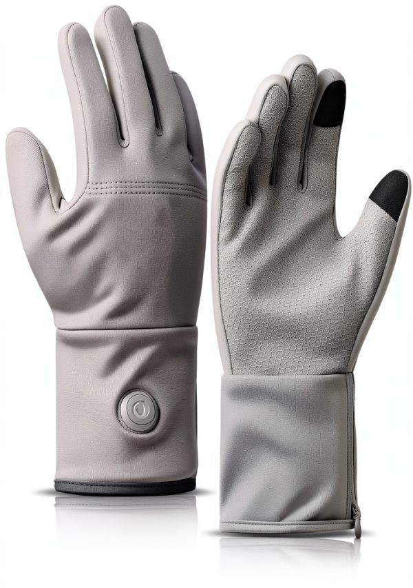 CUEHEAT Heated Glove Liners, Flexible Ultrathin, Touchscreen, 7.4V Rechargeable Battery Electric Heating Thin Gloves-0