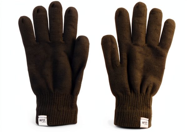 Merino Wool Glove Liner - Warm Base Layer - Ski Liner Glove - 3 Season Wear - Multiple Colors and Sizes-0