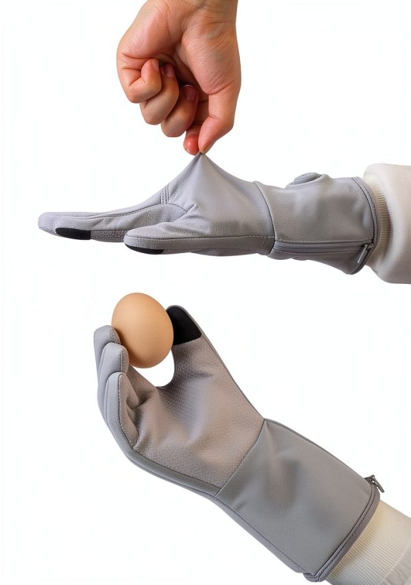 CUEHEAT Heated Glove Liners, Flexible Ultrathin, Touchscreen, 7.4V Rechargeable Battery Electric Heating Thin Gloves-2